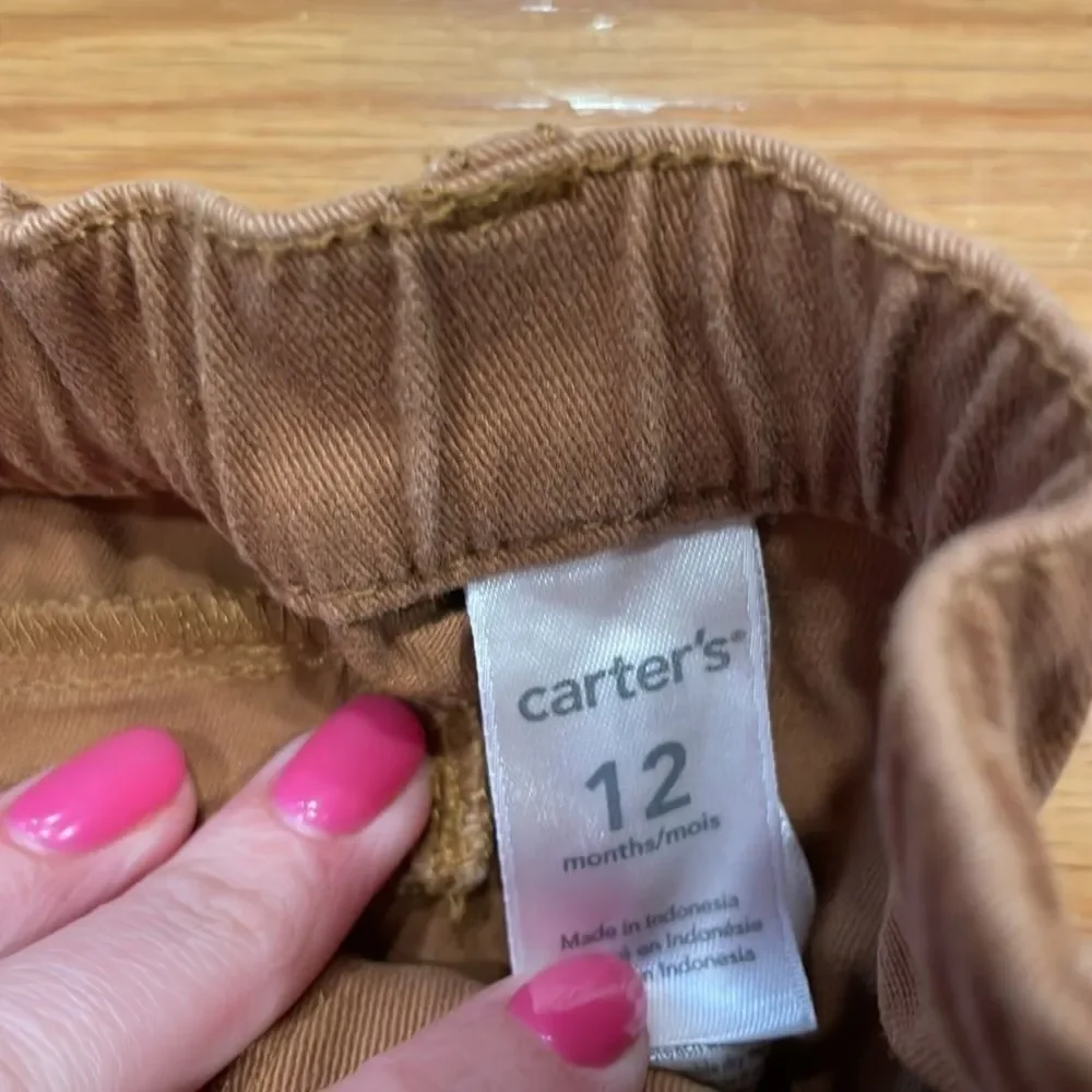 CARTER'S 𝅺carters 12 m boys bottom good condition